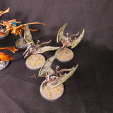Age of Sigmar / The Old World - Seraphon / Lizardmen - Painted Flying Riders