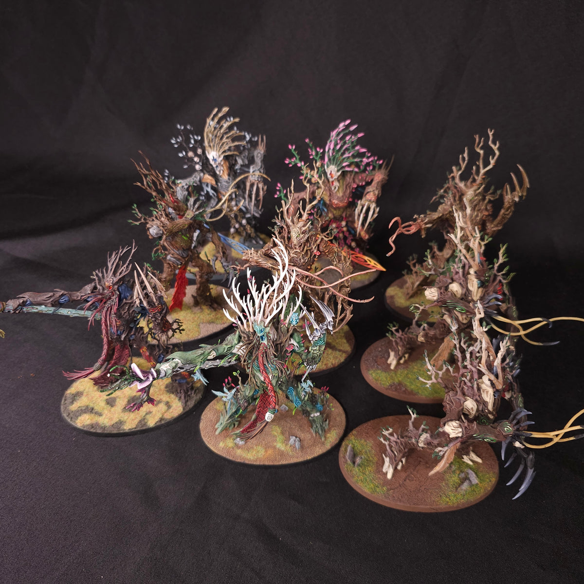 Age of Sigmar - Sylvaneth - Painted Treelord and Spirit of Durthu Collection