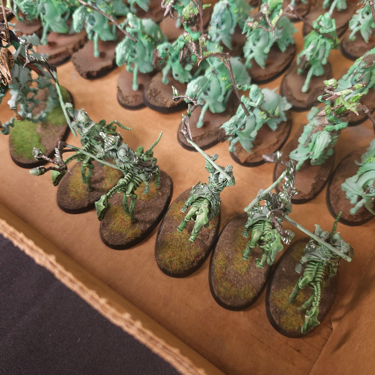 Warhammer Age of Sigmar - Nighthaunt - Painted Spectral Cavalry