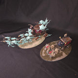 Warhammer Age of Sigmar / The Old World - Nighthaunt / Vampire Counts - Painted Black Coaches