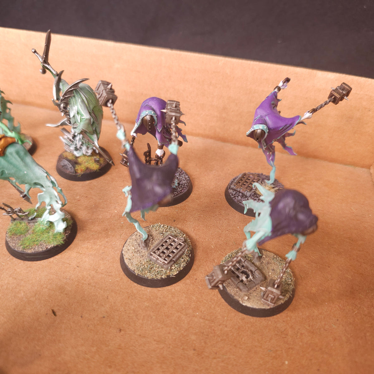 Warhammer Age of Sigmar - Nighthaunt - Painted Heroes and Spectral Support