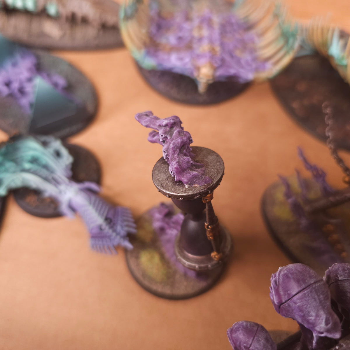 Warhammer Age of Sigmar - Nighthaunt and Universal Magic - Painted Endless Spells