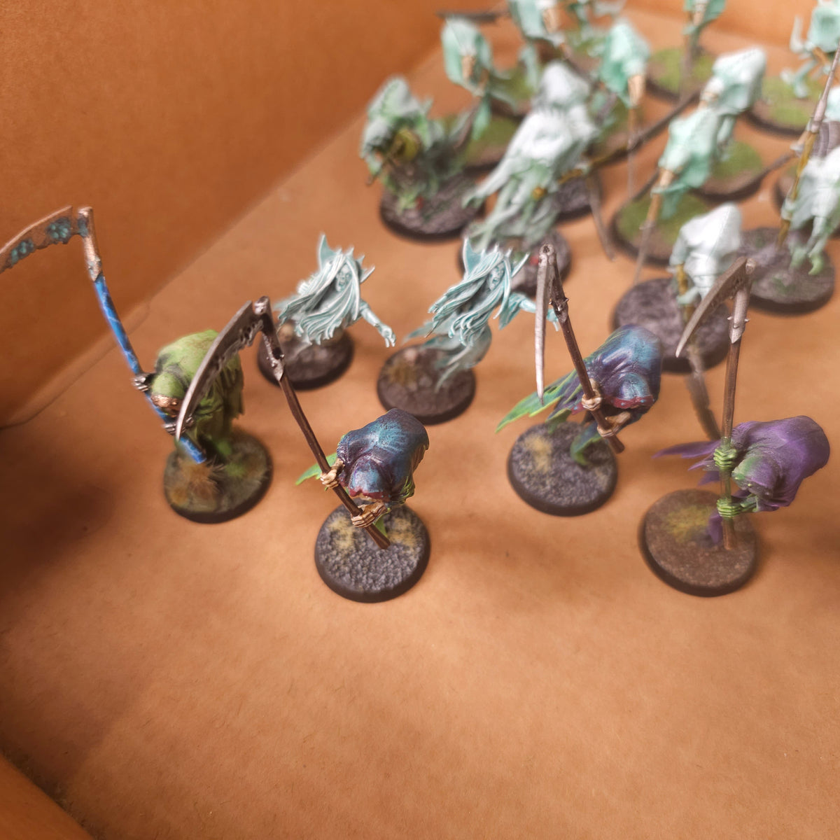 Warhammer Age of Sigmar - Nighthaunt - Painted Infantry and Ghostly Characters