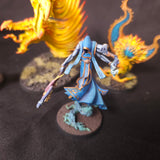 Age of Sigmar - Disciples of Tzeentch - Painted Changeling and Endless Spells