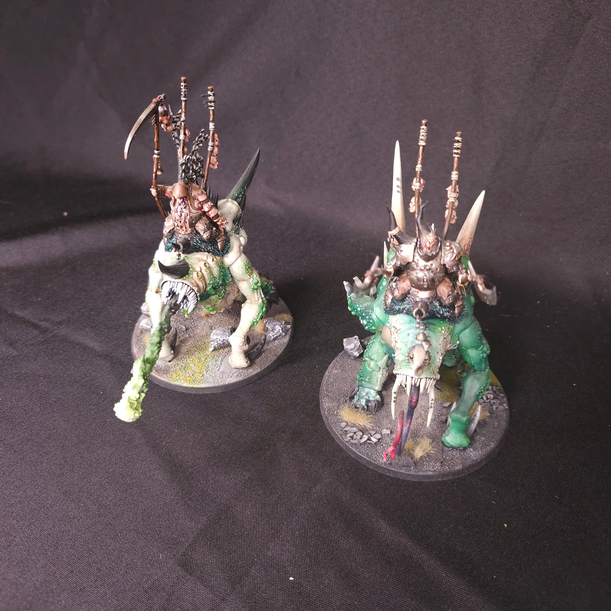 Age of Sigmar - Maggotkin of Nurgle - Painted Maggoth Lord Centerpieces