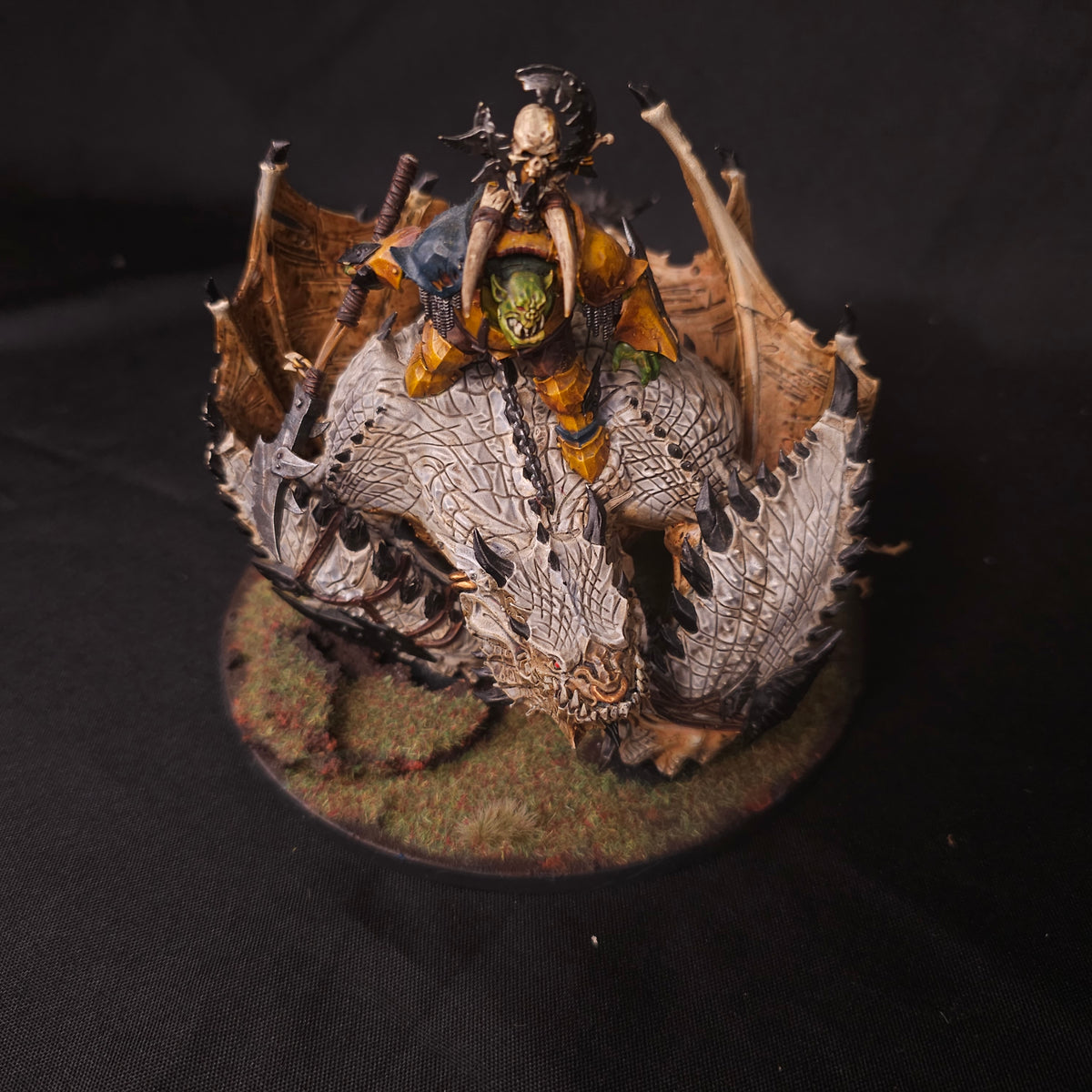 Age of Sigmar - Ironjawz - Painted Megaboss on Maw-krusha