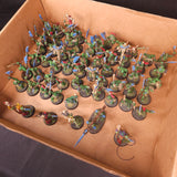 Age of Sigmar / The Old World - Bonesplitterz / Orc & Goblin Tribes - Painted Savage Orc Infantry and Shamans
