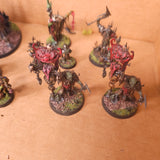 Age of Sigmar - Kruleboyz - Painted Mounted and Foot Heroes