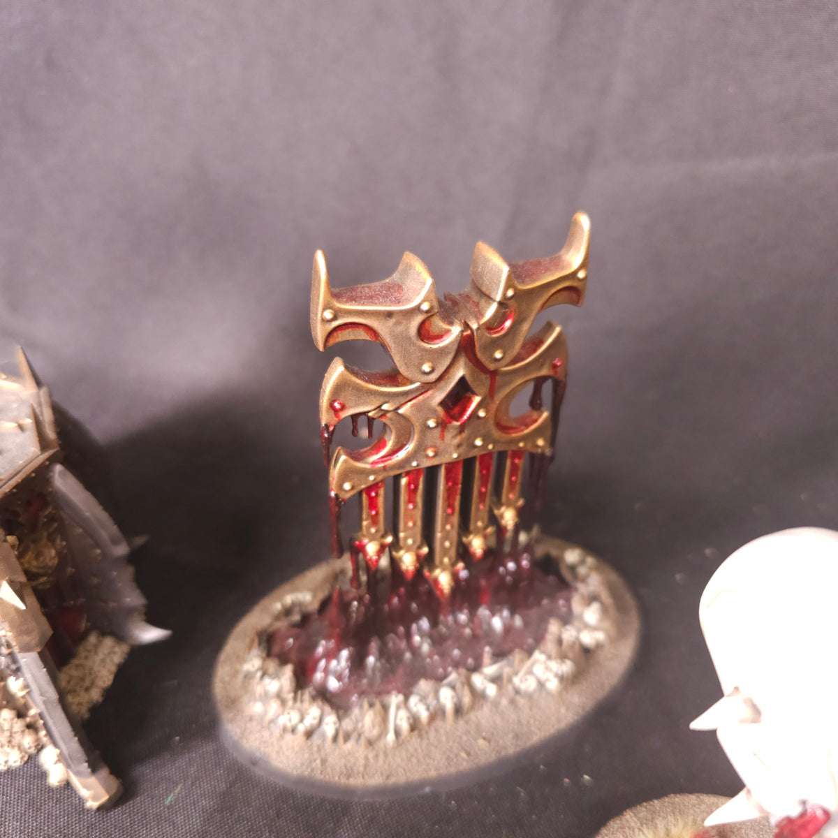 Age of Sigmar - Blades of Khorne - Painted Skull Altar and Judgements