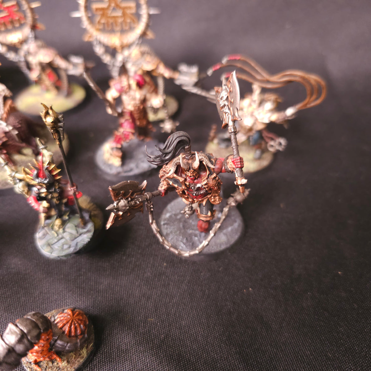 Age of Sigmar - Blades of Khorne - Painted Heroes and Command Collection