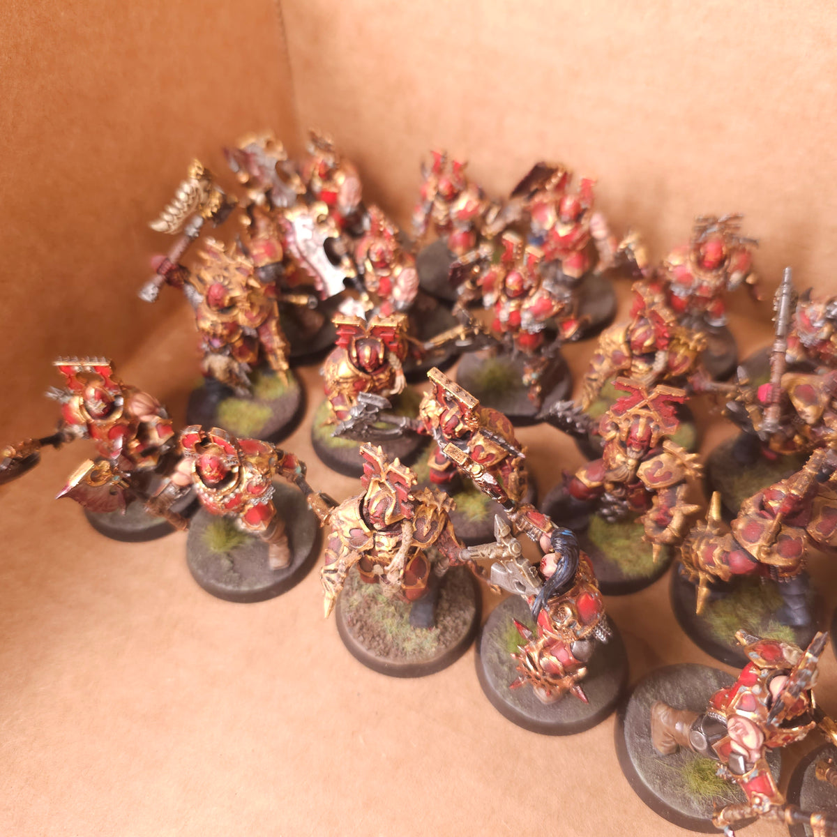 Age of Sigmar - Blades of Khorne - Painted Blood Warrior Infantry