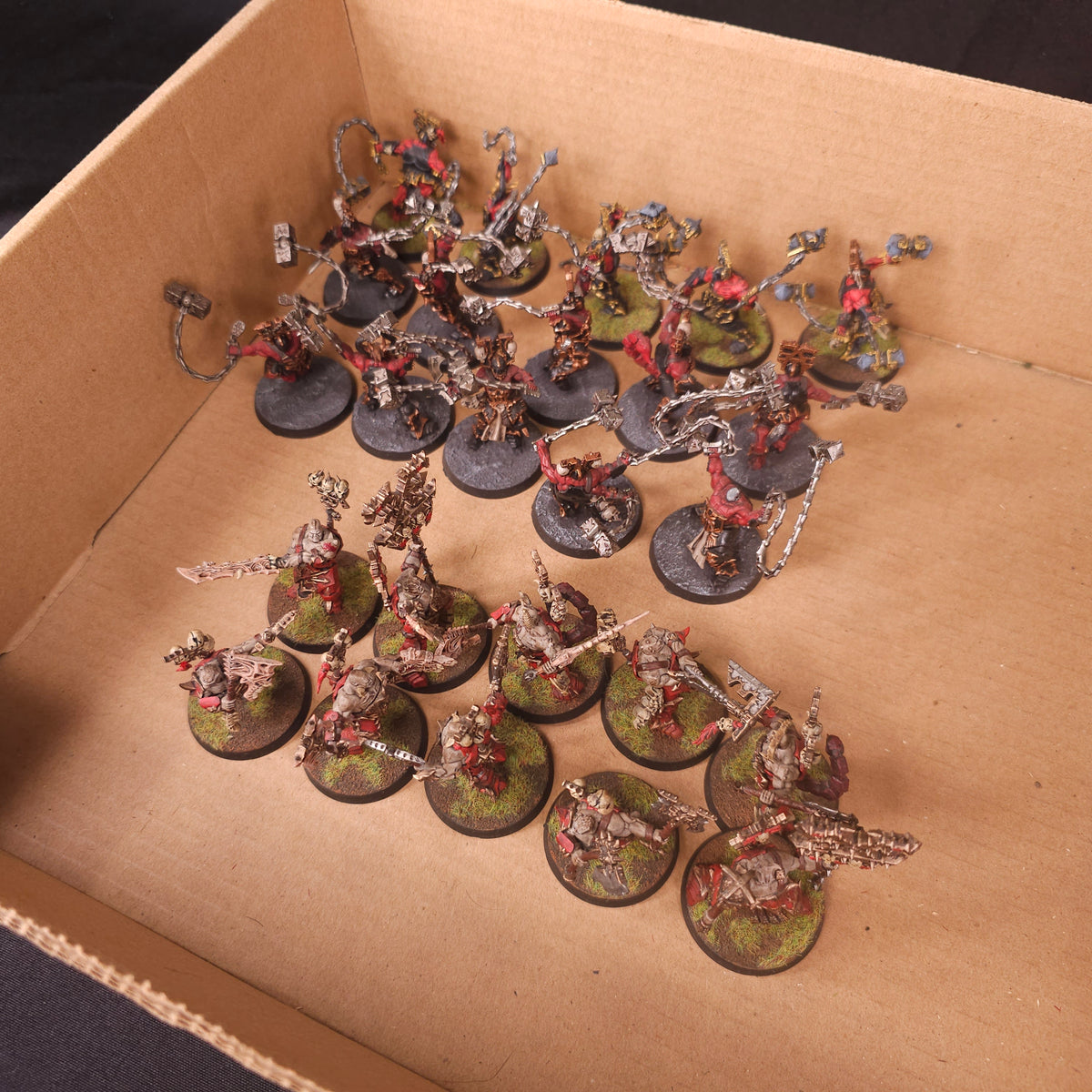 Age of Sigmar - Blades of Khorne - Painted Wrathmongers and Skullreapers