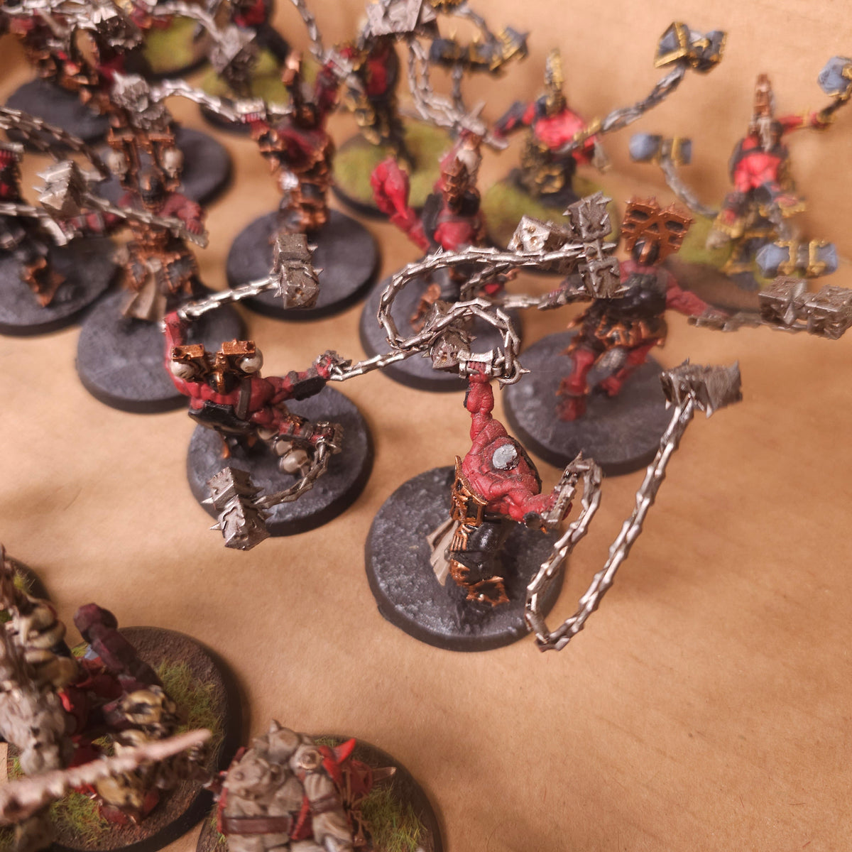 Age of Sigmar - Blades of Khorne - Painted Wrathmongers and Skullreapers
