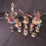 Age of Sigmar - Slaves to Darkness - Painted Converted Warshrine and Character Collection