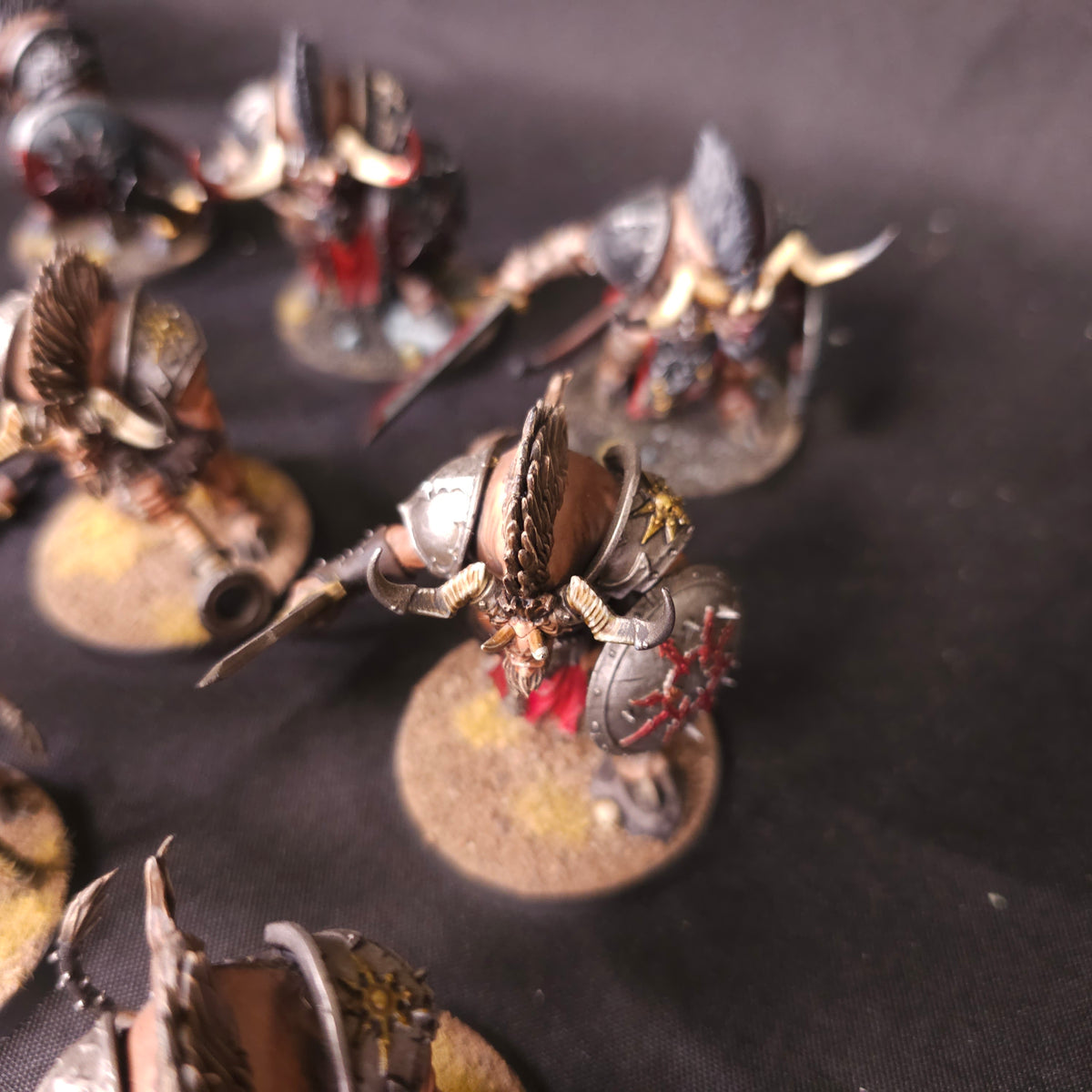 Age of Sigmar - Slaves to Darkness - Painted Ogroid Theridon Warband