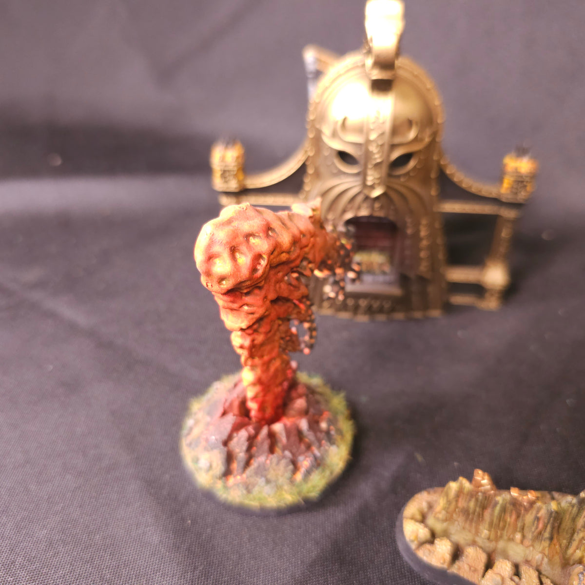 Age of Sigmar - Fyreslayers - Painted Magmic Battleforge and Invocations