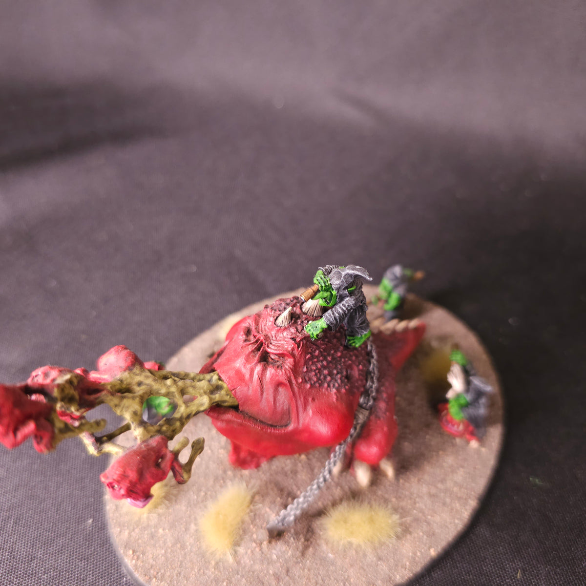 Age of Sigmar - Gloomspite Gitz - Painted Mangler Squigs and Squig Gobba