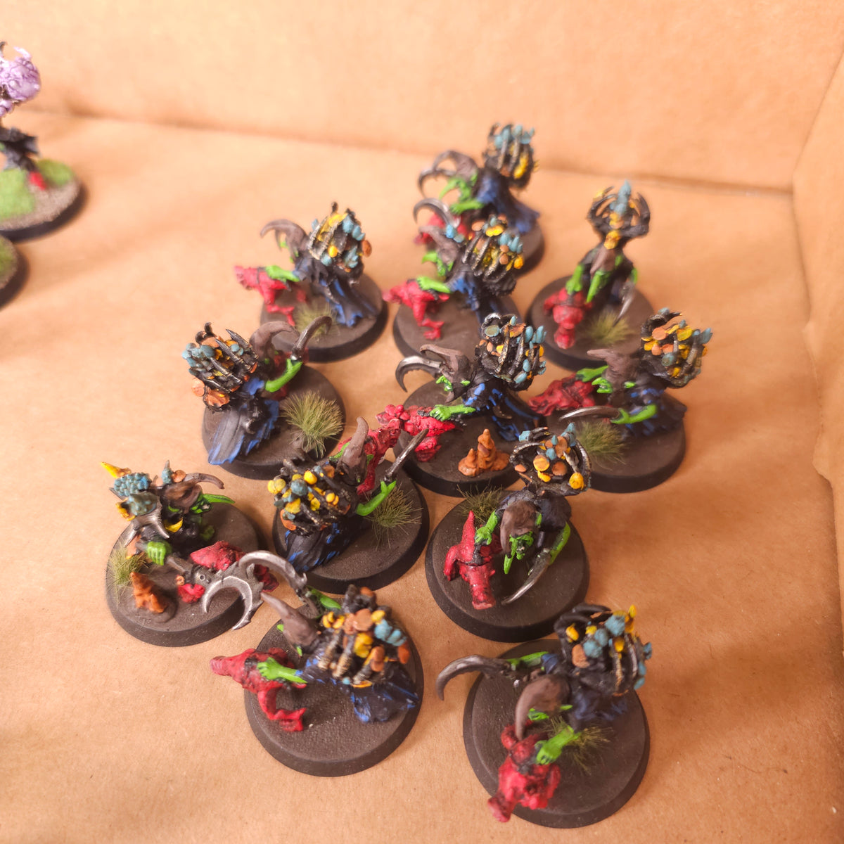 Age of Sigmar - Gloomspite Gitz - Painted Moonclan Specialists and Gobbapalooza