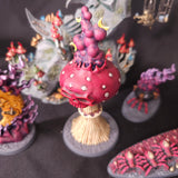 Age of Sigmar - Gloomspite Gitz - Painted Loonshrine and Endless Spells