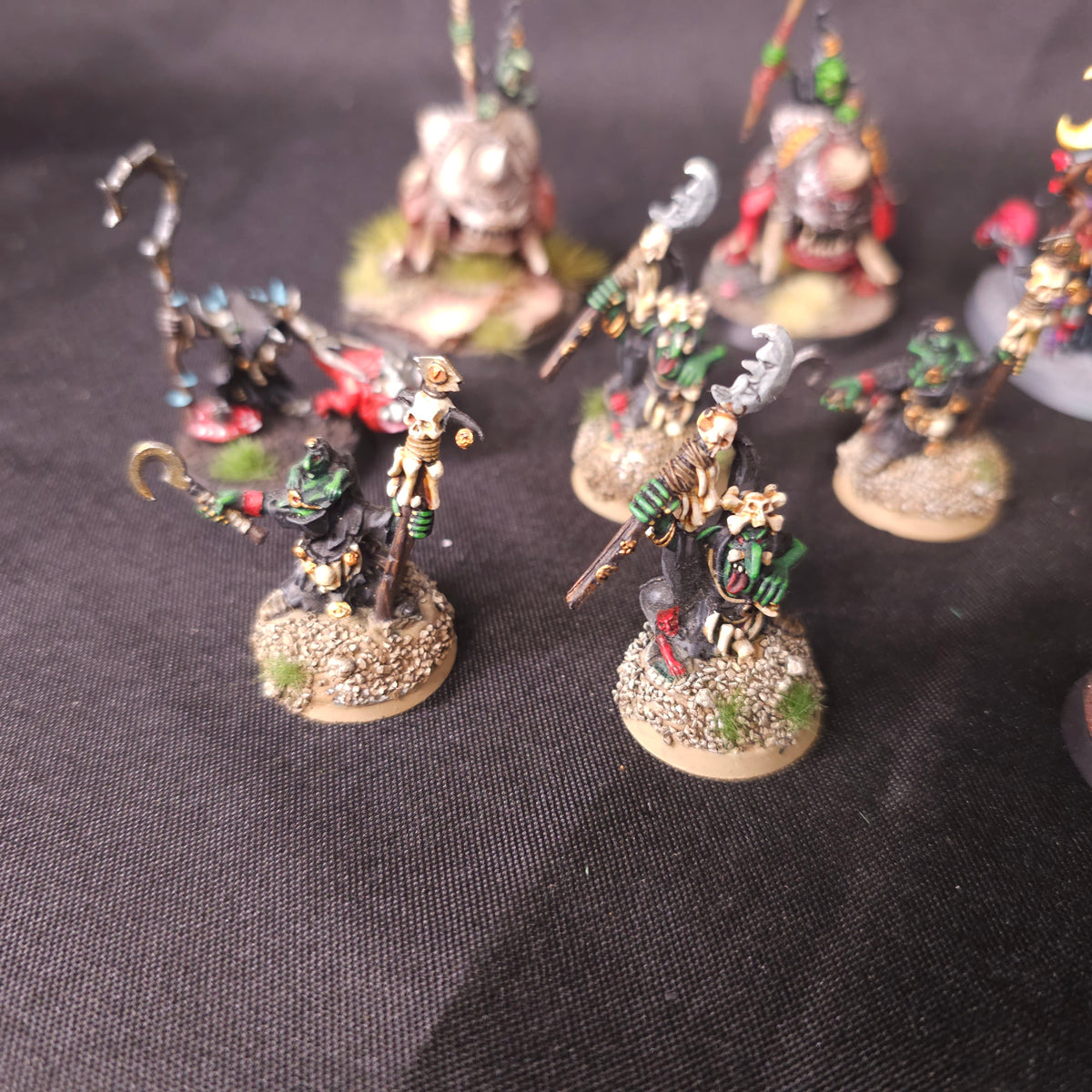Age of Sigmar - Gloomspite Gitz - Painted Loonbosses, Shamans and Classic Characters