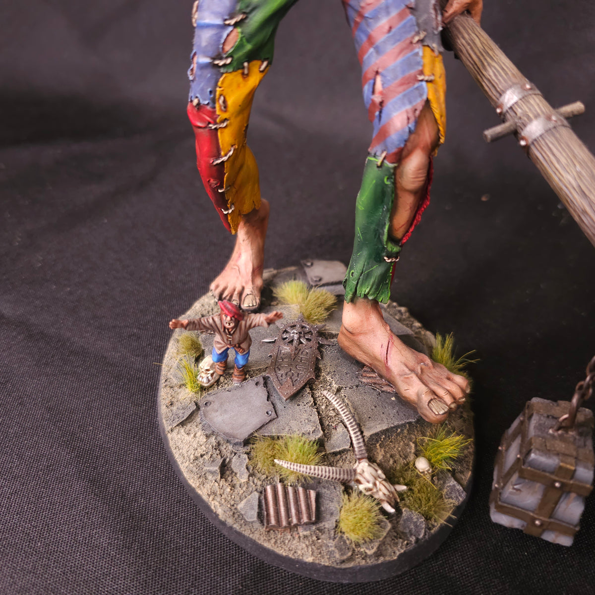 The Old World - Orc & Goblin Tribes - High Quality Painted Bonegrinder Giant