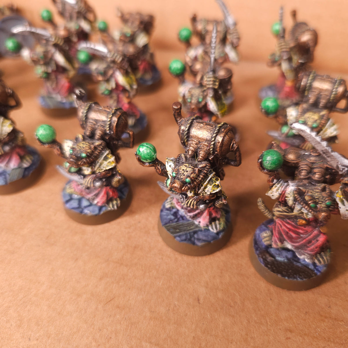 Age of Sigmar - Skaven - Metal Poison Wind Globadiers