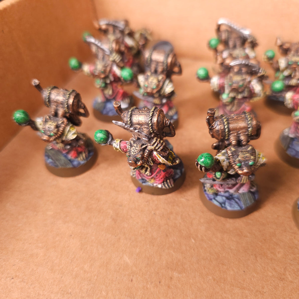 Age of Sigmar - Skaven - Metal Poison Wind Globadiers