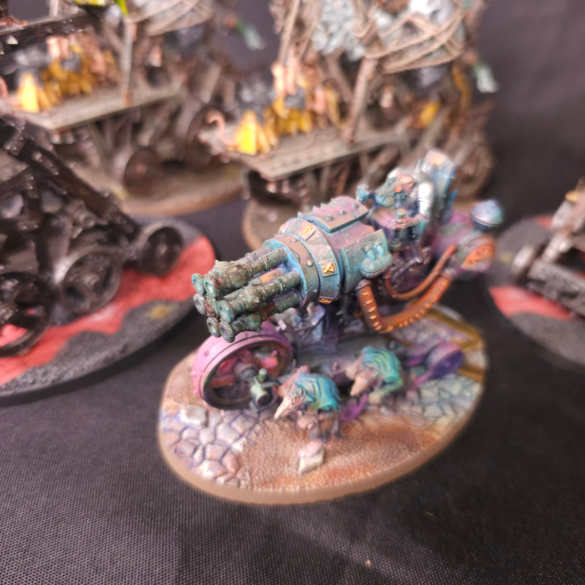 Age of Sigmar - Skaven - Plague Furnaces And Siege Engines