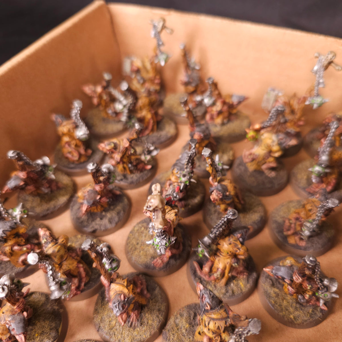 Age of Sigmar - Skaven - Pestilens Infantry And Plague Priest