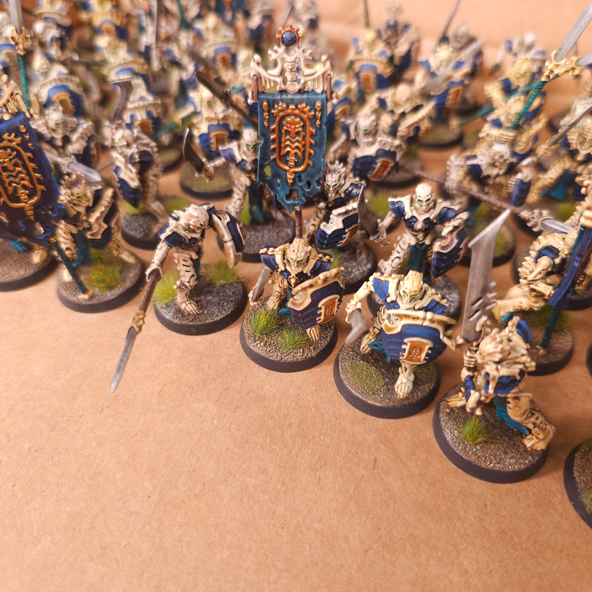 Age of Sigmar - Ossiarch Bonereapers - Painted Mortek Guard