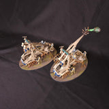 Age of Sigmar - Ossiarch Bonereapers - Painted Mortek Crawler Pair