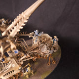 Age of Sigmar - Ossiarch Bonereapers - Painted Mortek Crawler Pair