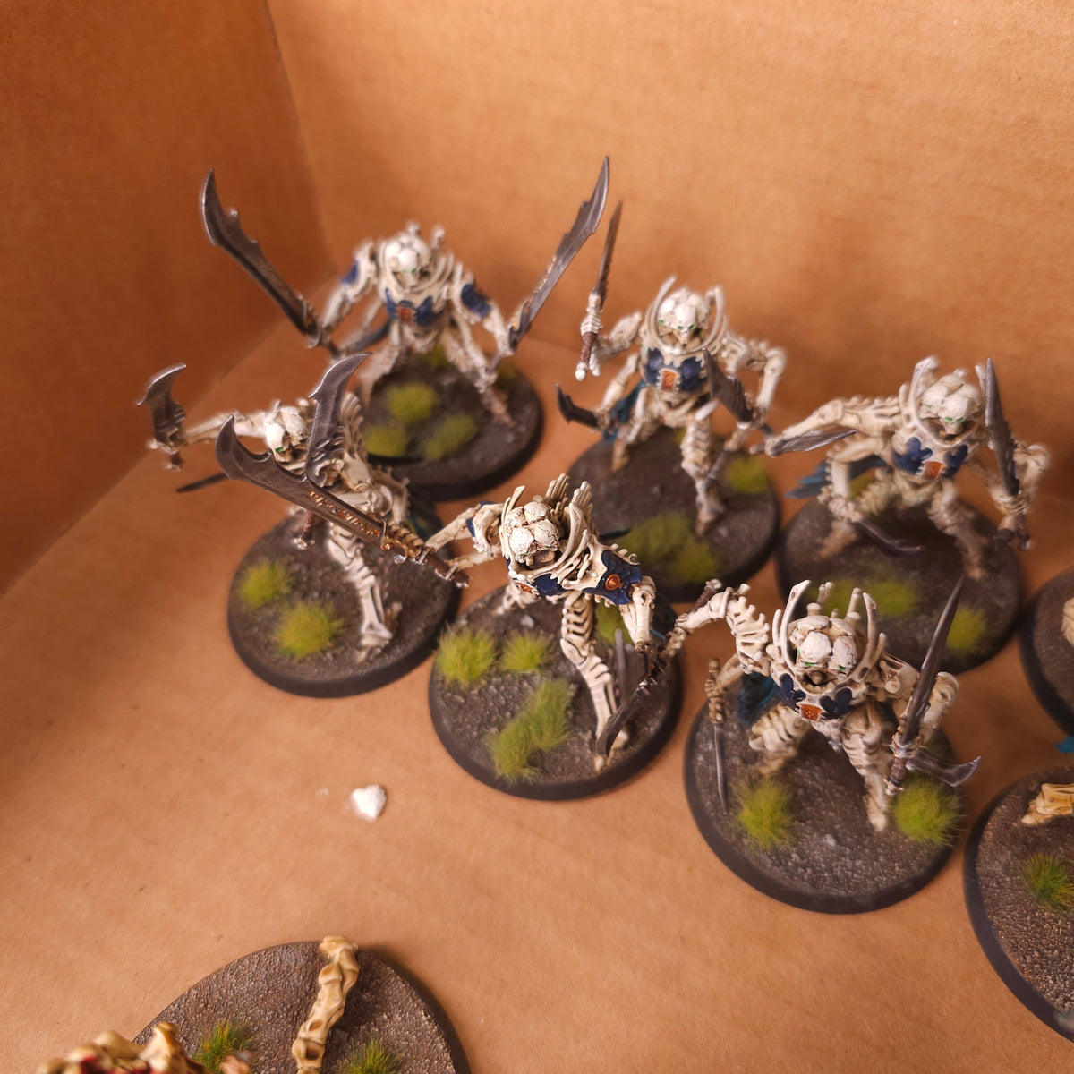 Age of Sigmar - Ossiarch Bonereapers - Painted Harvesters and Elite Constructs