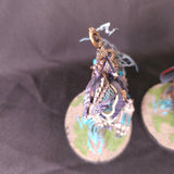 Age of Sigmar - Ossiarch Bonereapers and Soulblight Gravelords - Three Painted Mortarch Centerpieces