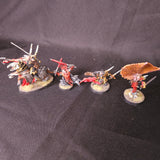 Age of Sigmar / The Old World - Soulblight Gravelords / Vampire Counts - Four Painted Classic Metal Vampire Characters