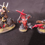 Age of Sigmar / The Old World - Soulblight Gravelords / Vampire Counts - Four Painted Classic Metal Vampire Characters