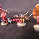 Age of Sigmar / The Old World - Soulblight Gravelords / Vampire Counts - Four Painted Classic Metal Vampire Characters