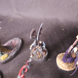 Age of Sigmar / The Old World - Soulblight Gravelords / Vampire Counts - Painted Vampire and Necromancer Characters