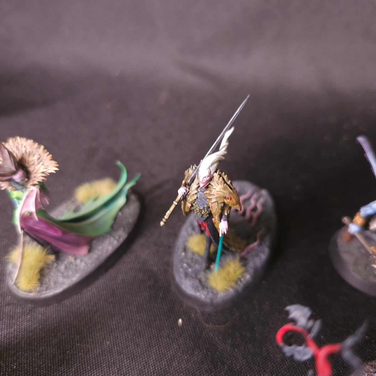 Age of Sigmar / The Old World - Soulblight Gravelords / Vampire Counts - Painted Vampire and Necromancer Characters