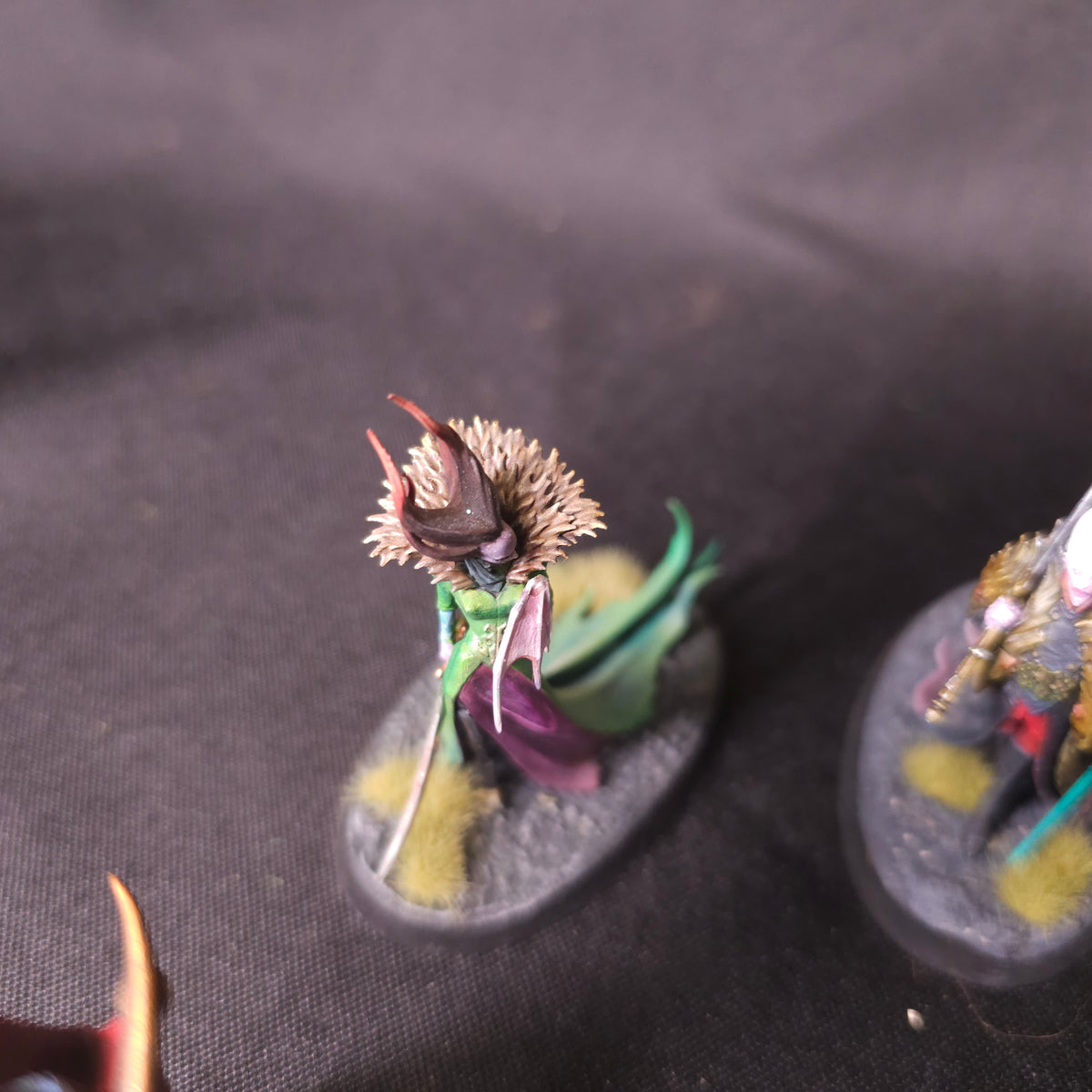 Age of Sigmar / The Old World - Soulblight Gravelords / Vampire Counts - Painted Vampire and Necromancer Characters