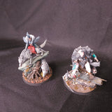 Age of Sigmar - Soulblight Gravelords - Painted Belladamma Volga and Radukar the Beast