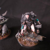 Age of Sigmar - Soulblight Gravelords - Painted Belladamma Volga and Radukar the Beast