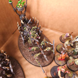 Age of Sigmar / The Old World - Soulblight Gravelords / Vampire Counts - Painted Zombie Horde and Corpse Carts