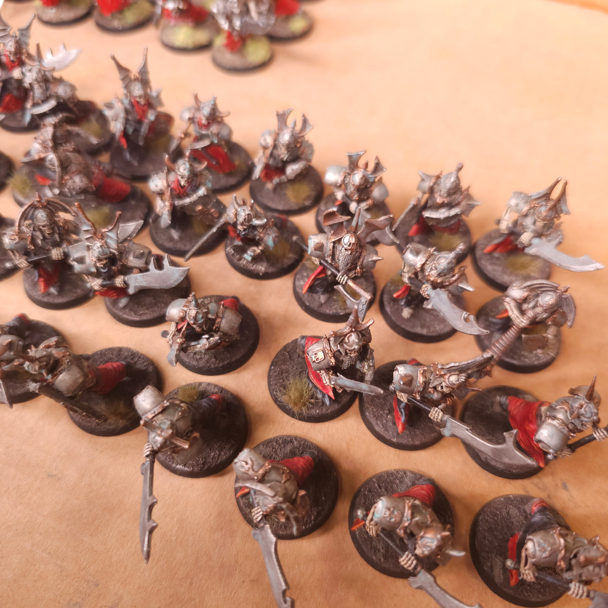 Age of Sigmar / The Old World - Soulblight Gravelords / Vampire Counts - Painted Grave Guard Infantry