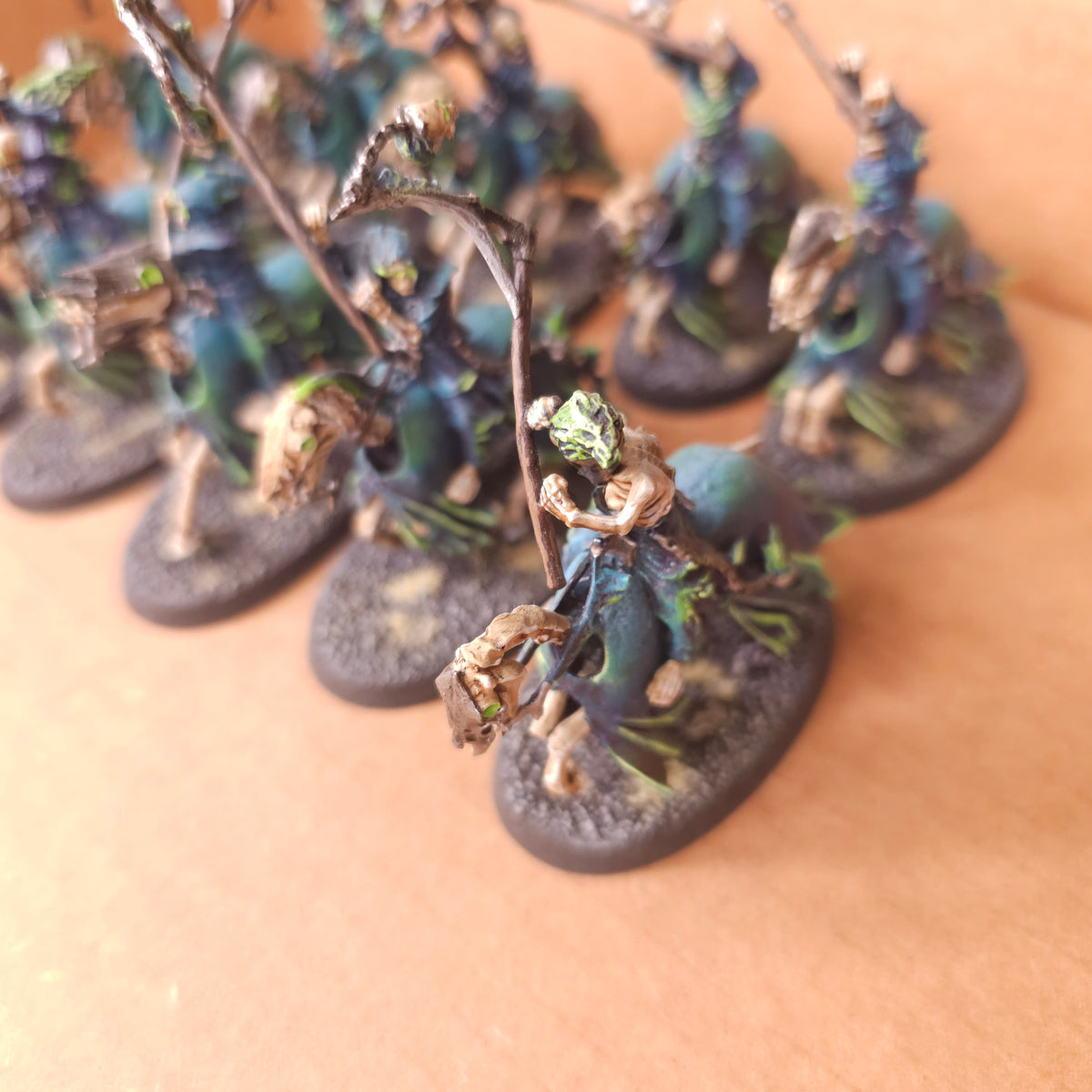 Age of Sigmar / The Old World - Nighthaunt / Vampire Counts - Painted Hexwraith Cavalry