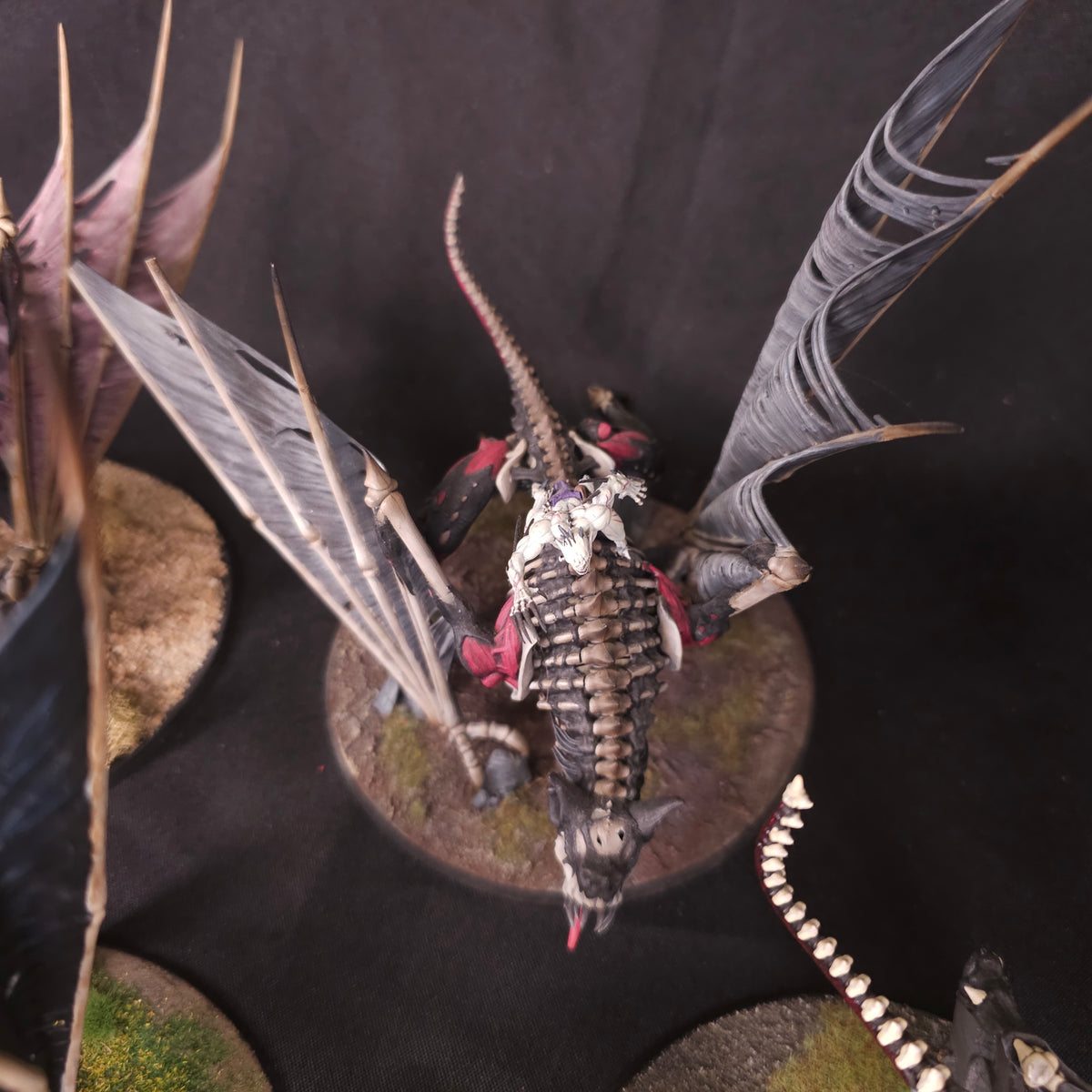 Age of Sigmar / The Old World - Flesh-eater Courts / Vampire Counts - Painted Terrorgheist Monster Group