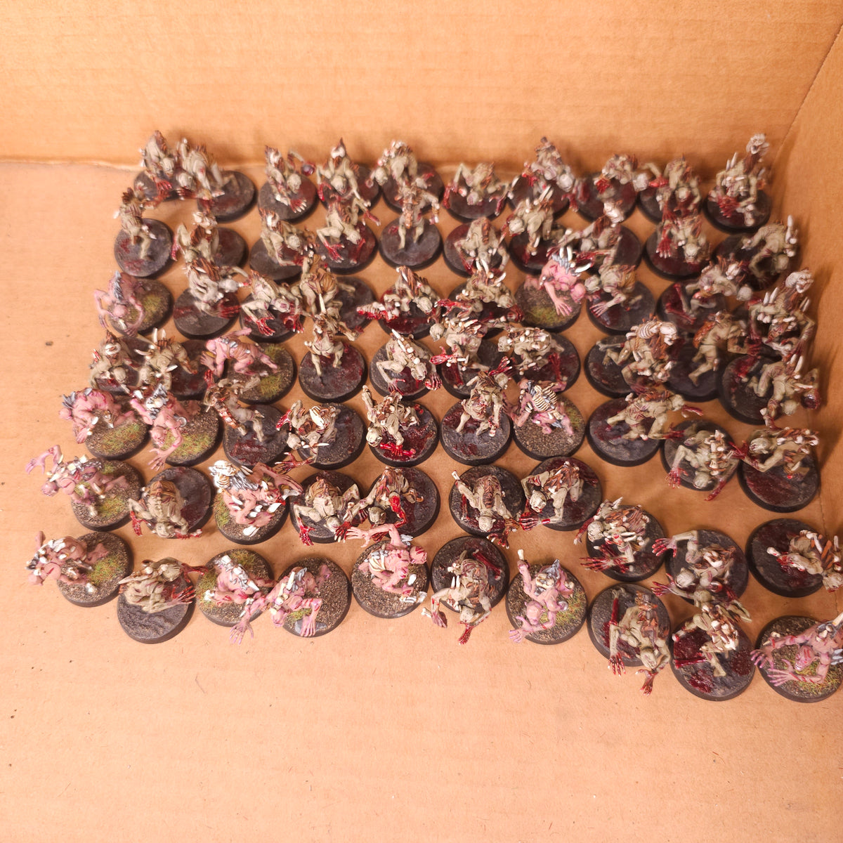 Age of Sigmar / The Old World - Flesh-eater Courts / Vampire Counts - Painted Crypt Ghoul Infantry