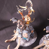 Age of Sigmar / The Old World - Ogor Mawtribes / Ogre Kingdoms - Painted Beastclaw Monsters with Removable Assemblies