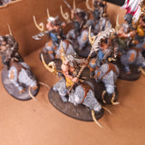 Age of Sigmar / The Old World - Ogor Mawtribes / Ogre Kingdoms - Painted Mournfang Cavalry