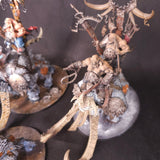 Age of Sigmar / The Old World - Ogor Mawtribes / Ogre Kingdoms - Painted Beastclaw Monster and Rider Group